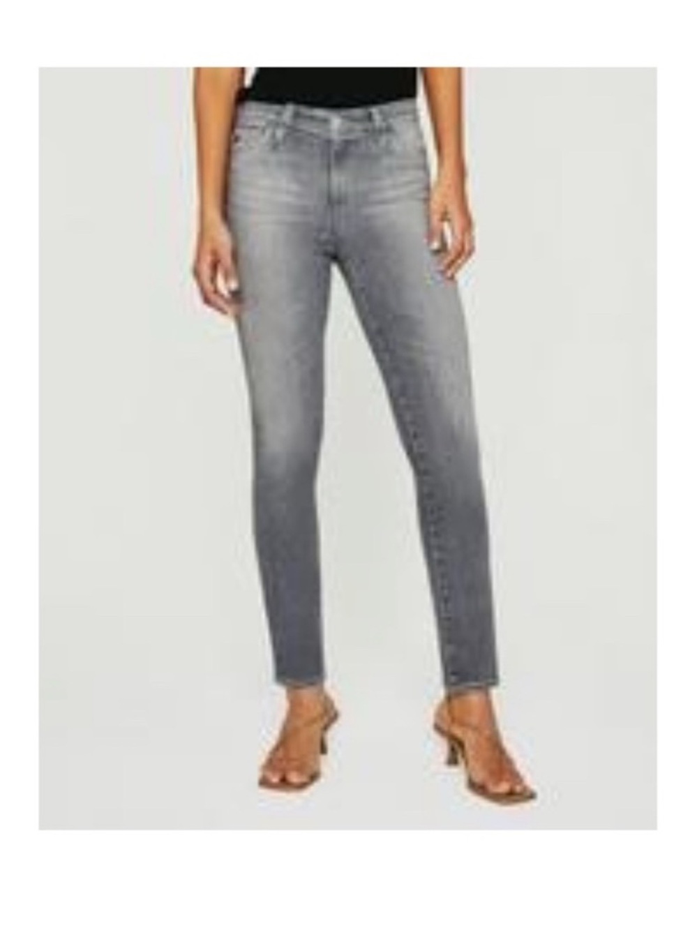 AG Jeans Mari straight leg high rise size 28R - Picture 4 of 9